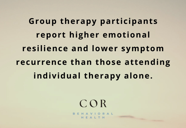 mental health treatment options at COR Behavioral Health